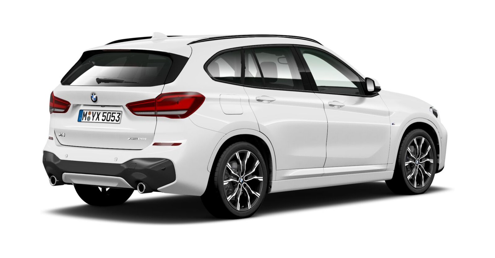 BMW BMW X in Weiß von hinten