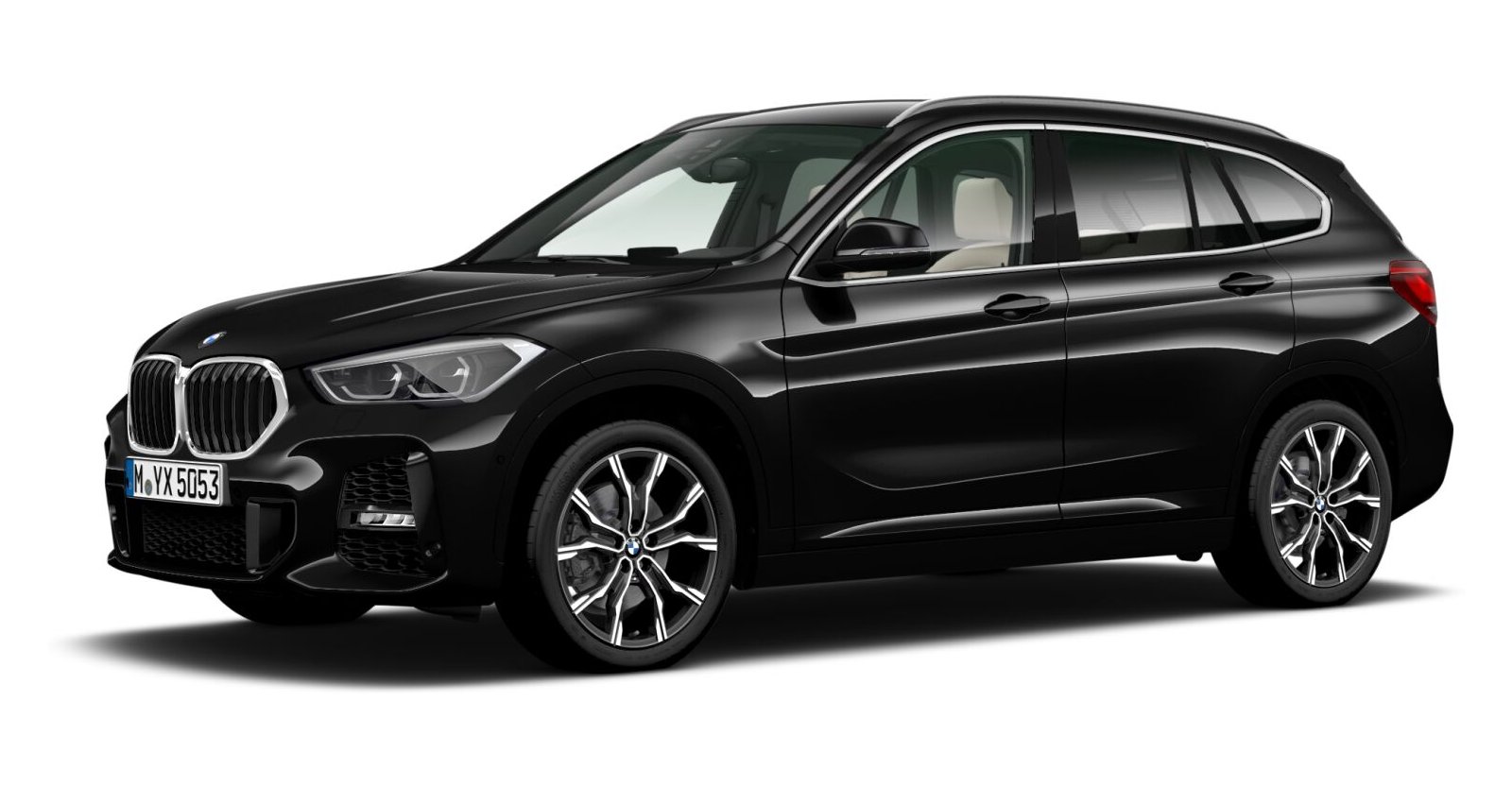 BMW BMW X in Schwarz von vorne BMW BMW X in Schwarz von vorne