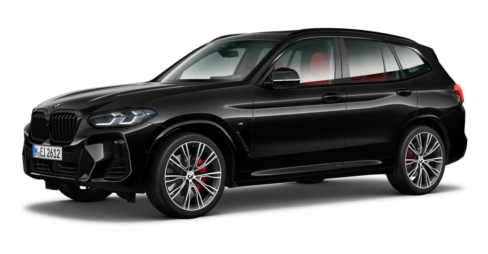 BMW BMW X in Schwarz von vorne BMW BMW X in Schwarz von vorne