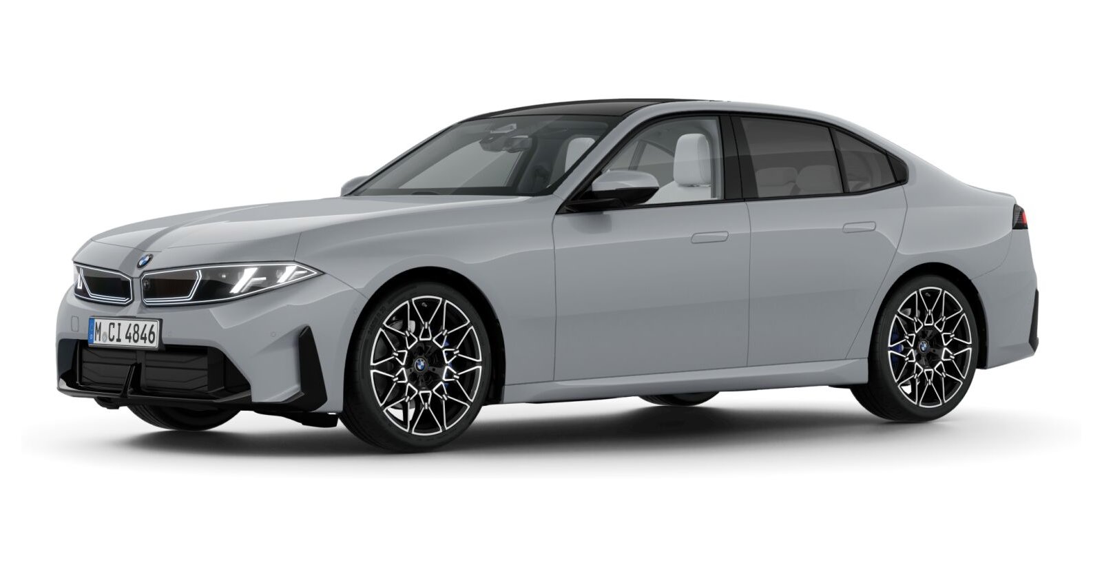 BMW BMW 3er in Grau von vorne