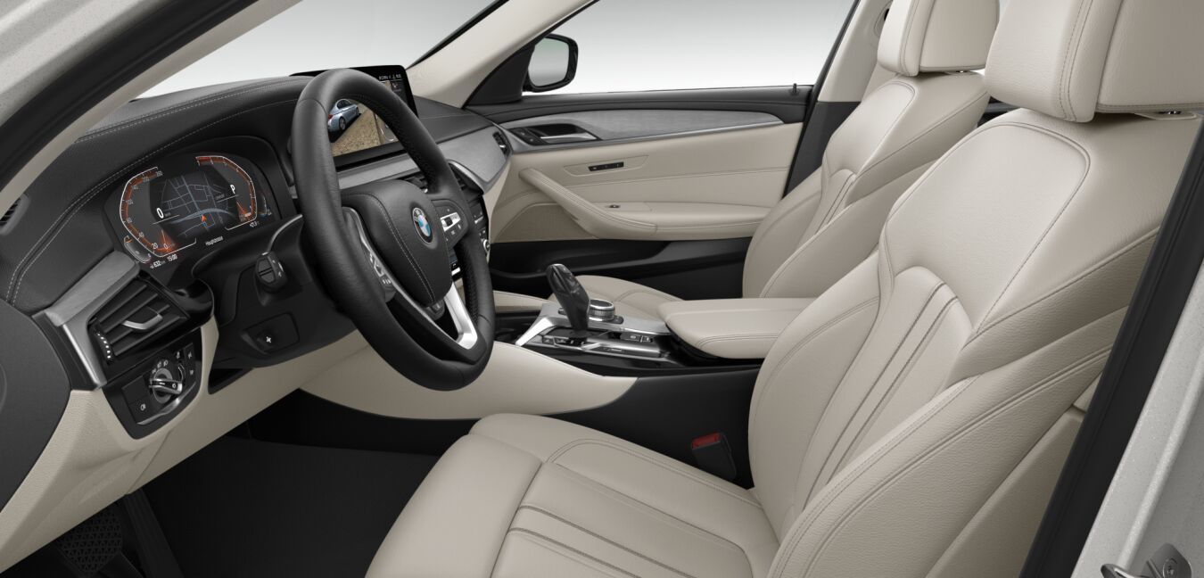 BMW BMW 5er im Innenraum seitlich