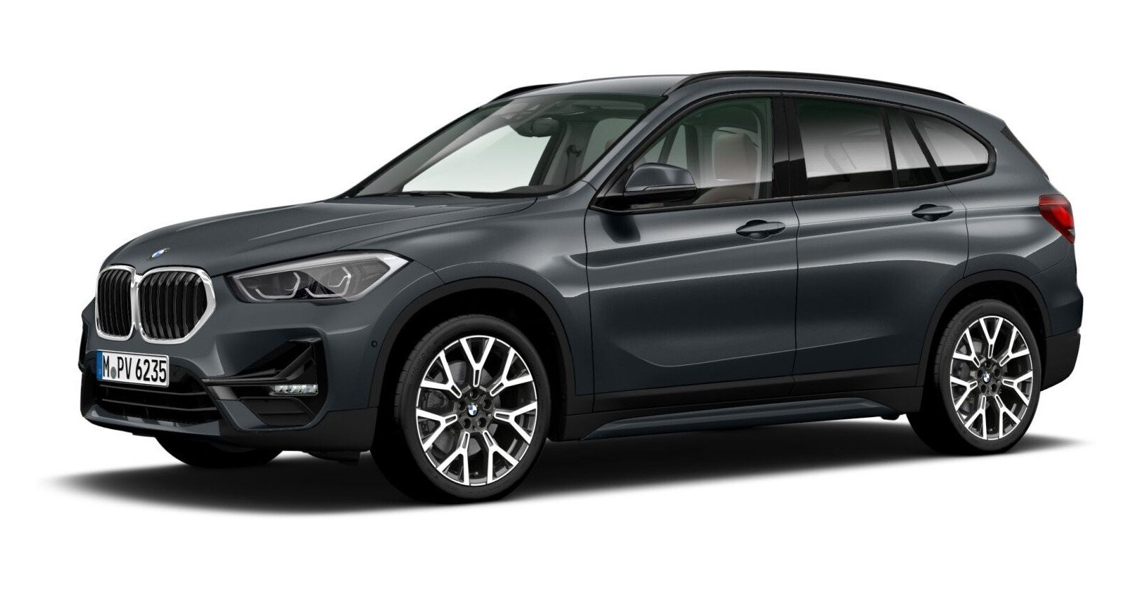 BMW BMW X in Grau von vorne BMW BMW X in Grau von vorne