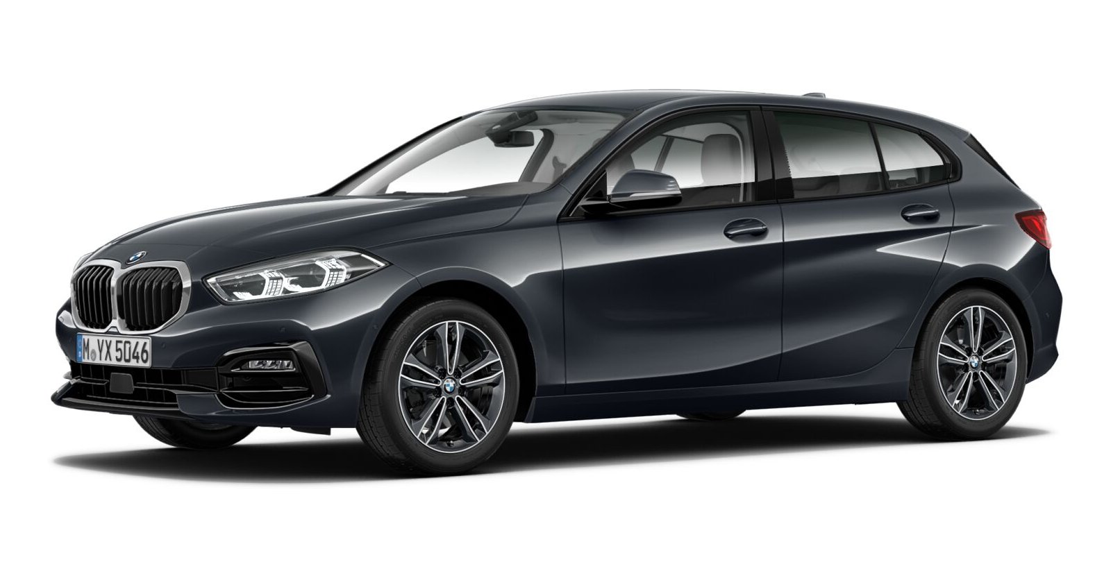 BMW BMW 1er in Grau von vorne BMW BMW 1er in Grau von vorne