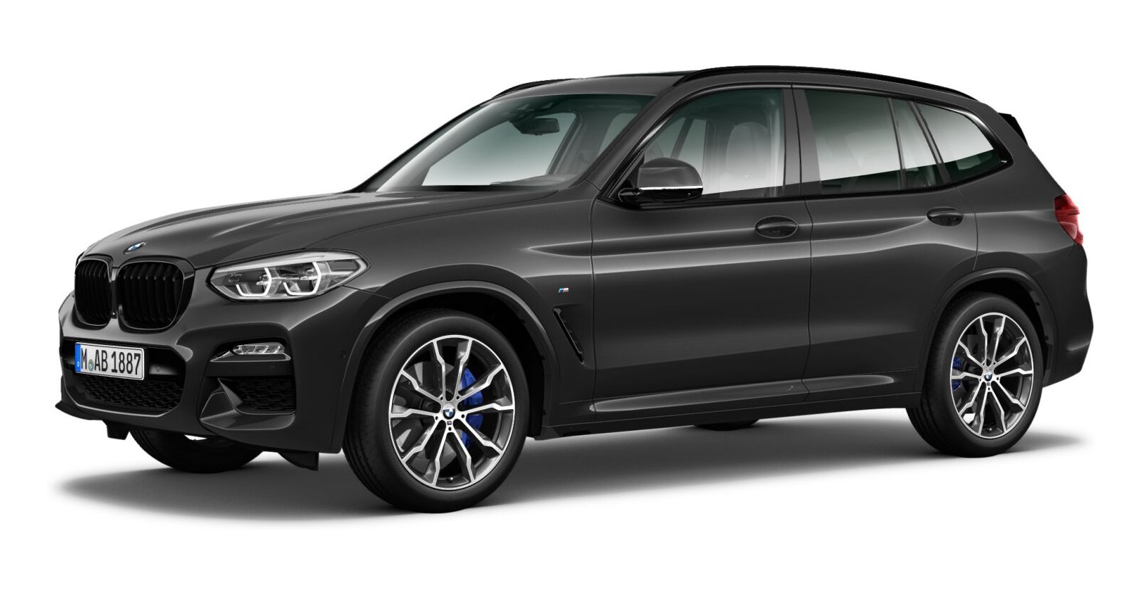 BMW BMW X in Grau von vorne BMW BMW X in Grau von vorne