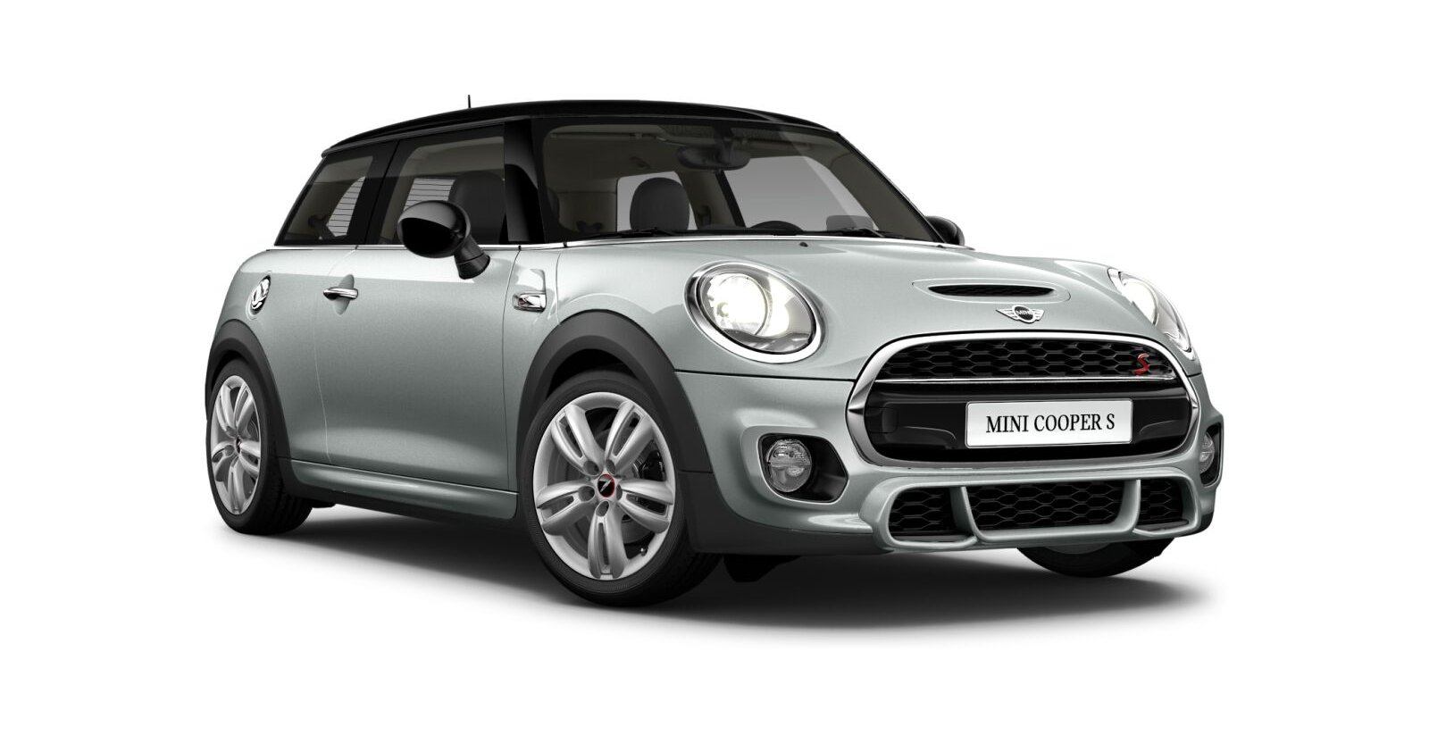 MINI Cooper S 3-Türer in Silber von vorne MINI Cooper S 3-Türer in Silber von vorne