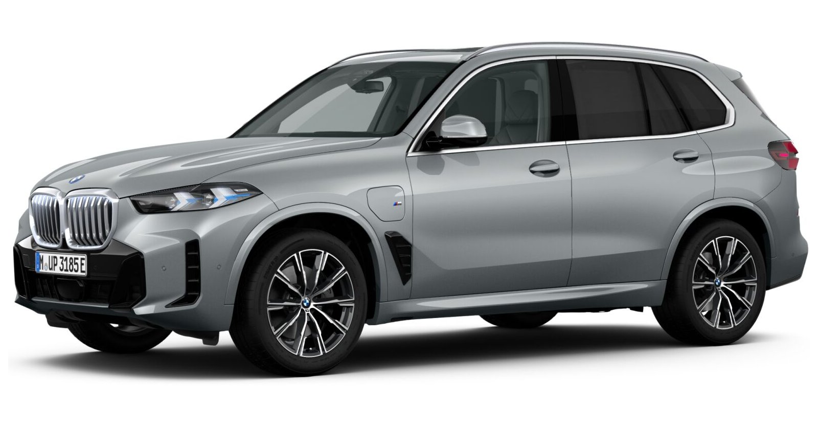 BMW X5 xDrive50e in Grau von vorne BMW X5 xDrive50e in Grau von vorne