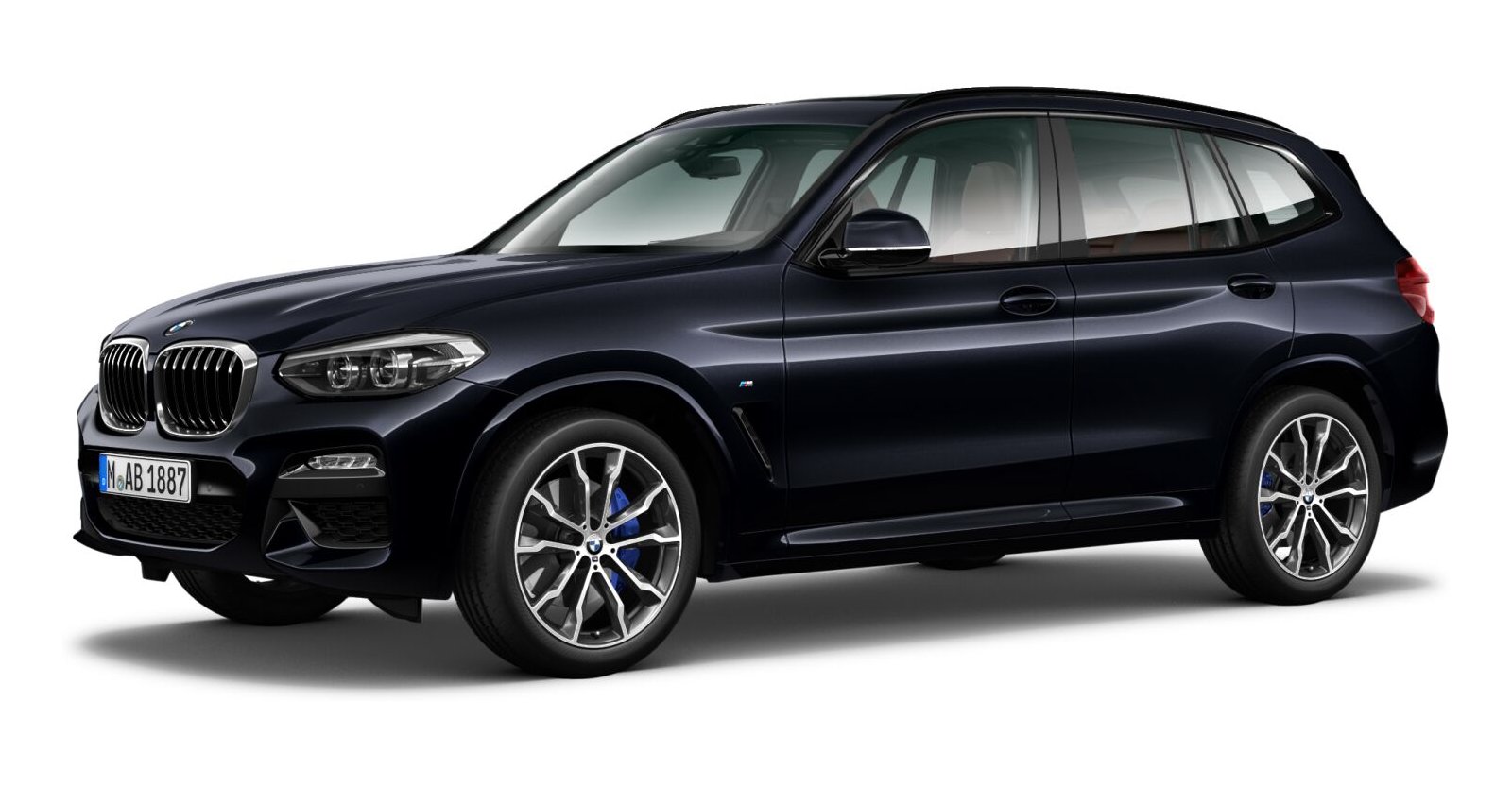 BMW BMW X in Schwarz von vorne BMW BMW X in Schwarz von vorne