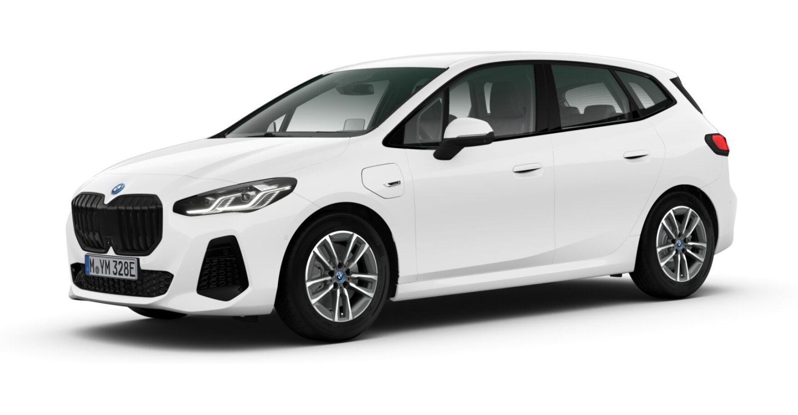 BMW BMW 2er in Weiß von vorne BMW BMW 2er in Weiß von vorne