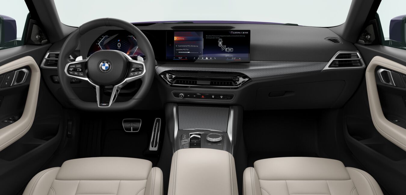 BMW BMW 2er im Innenraum von vorne BMW BMW 2er im Innenraum von vorne