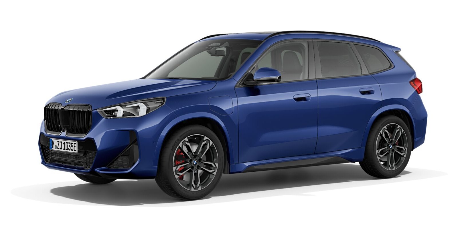 BMW BMW X in Blau von vorne BMW BMW X in Blau von vorne