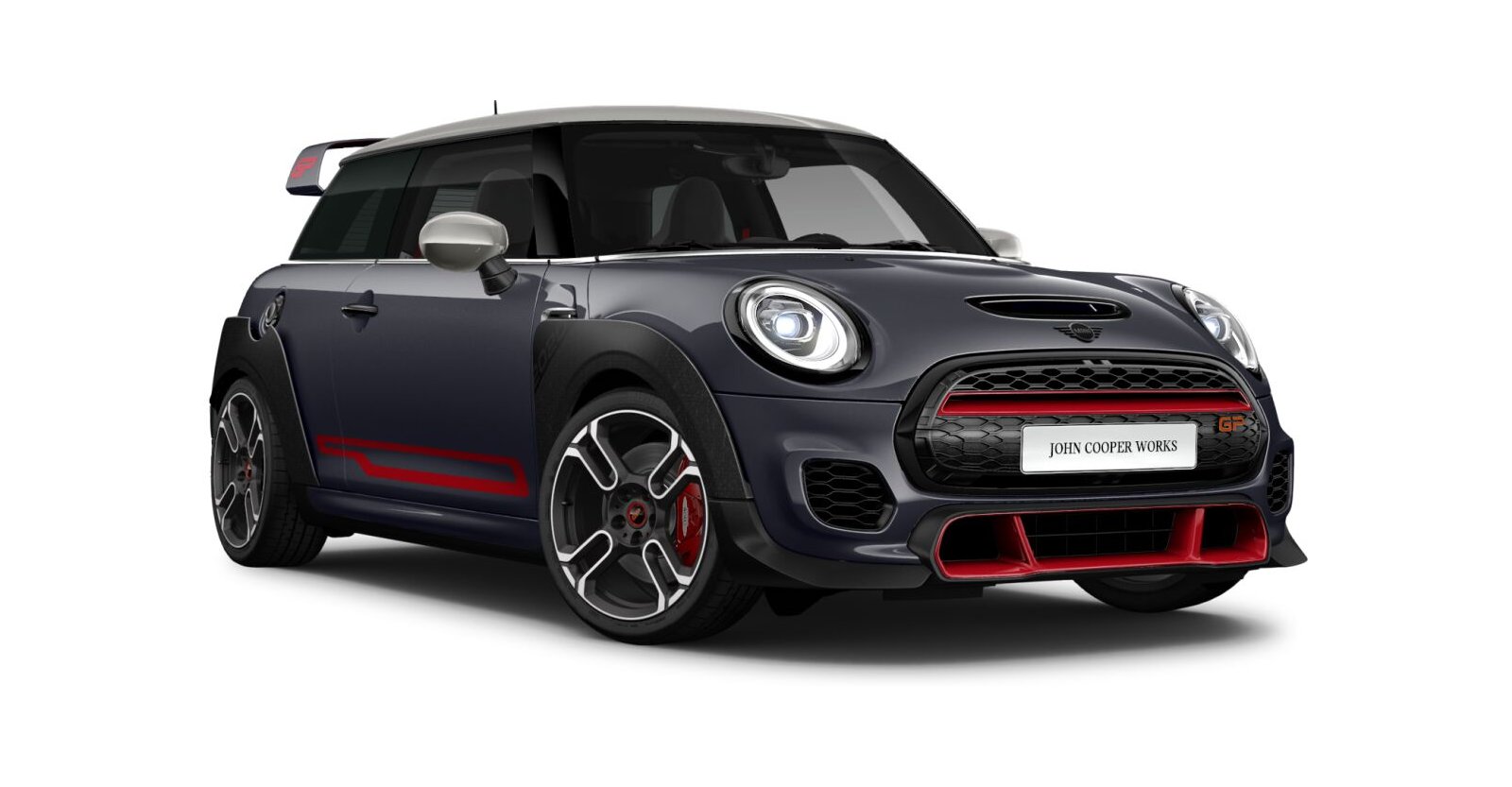 MINI MINI 3-Türer in Grau von vorne MINI MINI 3-Türer in Grau von vorne