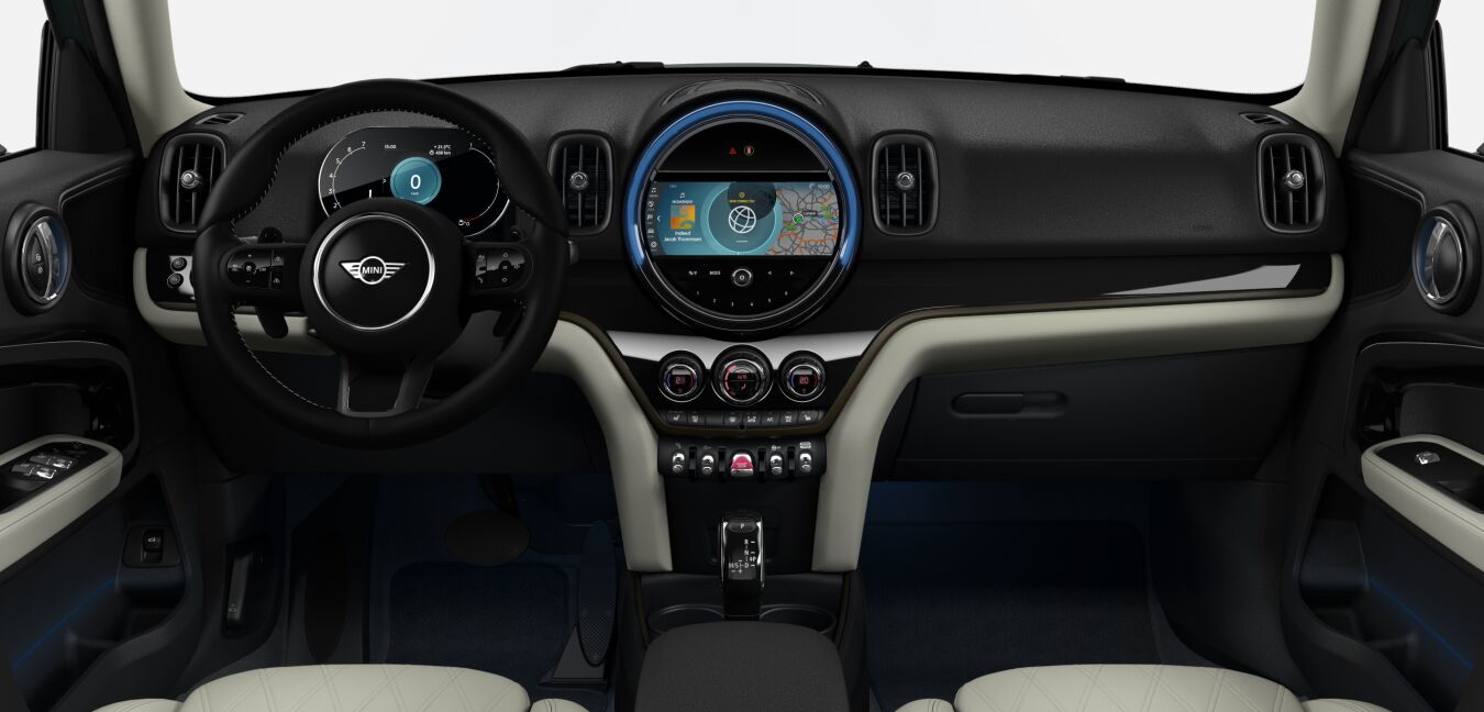 MINI MINI Countryman im Innenraum von vorne