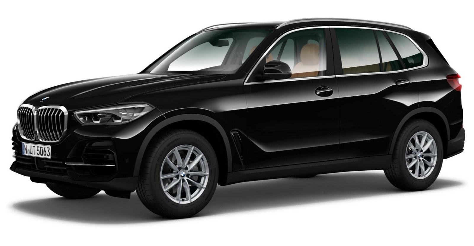 BMW BMW X in Schwarz von vorne BMW BMW X in Schwarz von vorne