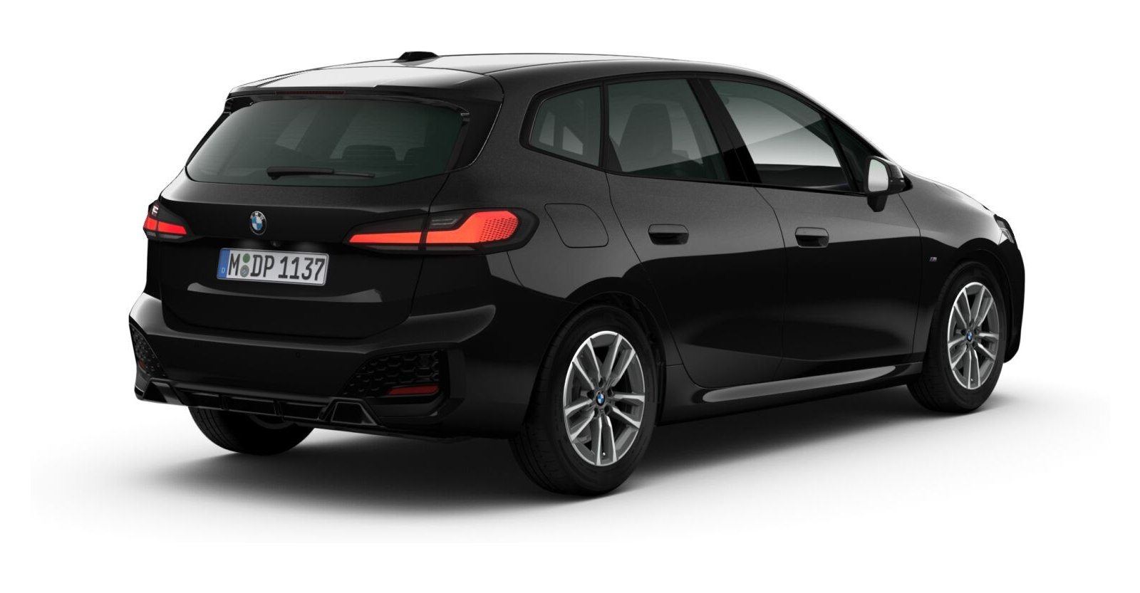 BMW BMW 2er in Schwarz von hinten BMW BMW 2er in Schwarz von hinten