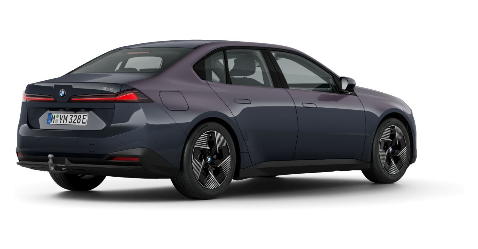 BMW BMW I in Grau von hinten BMW BMW I in Grau von hinten