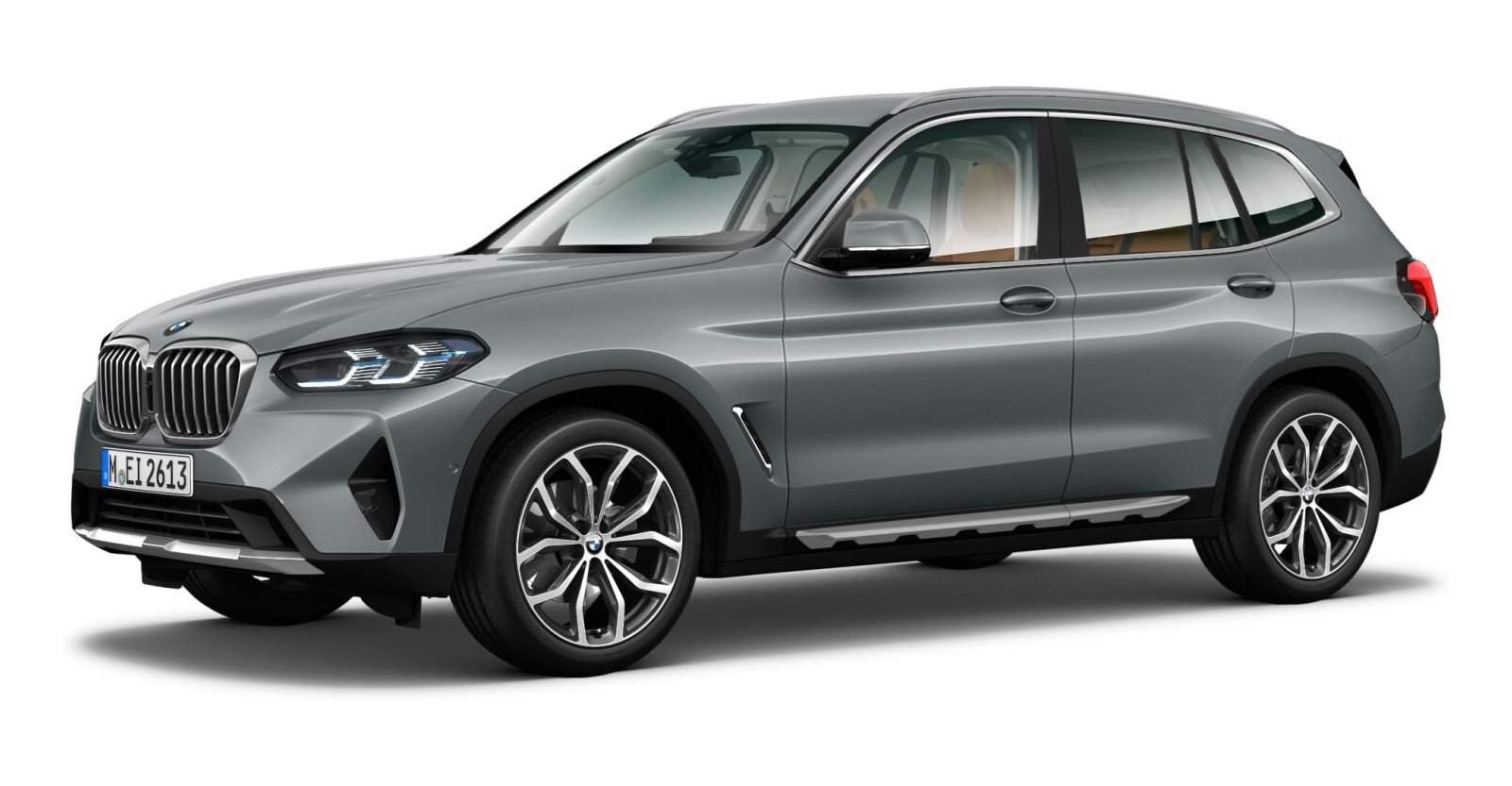 BMW BMW X in Grau von vorne BMW BMW X in Grau von vorne
