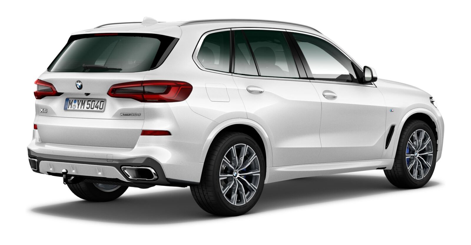 BMW BMW X in Weiß von hinten