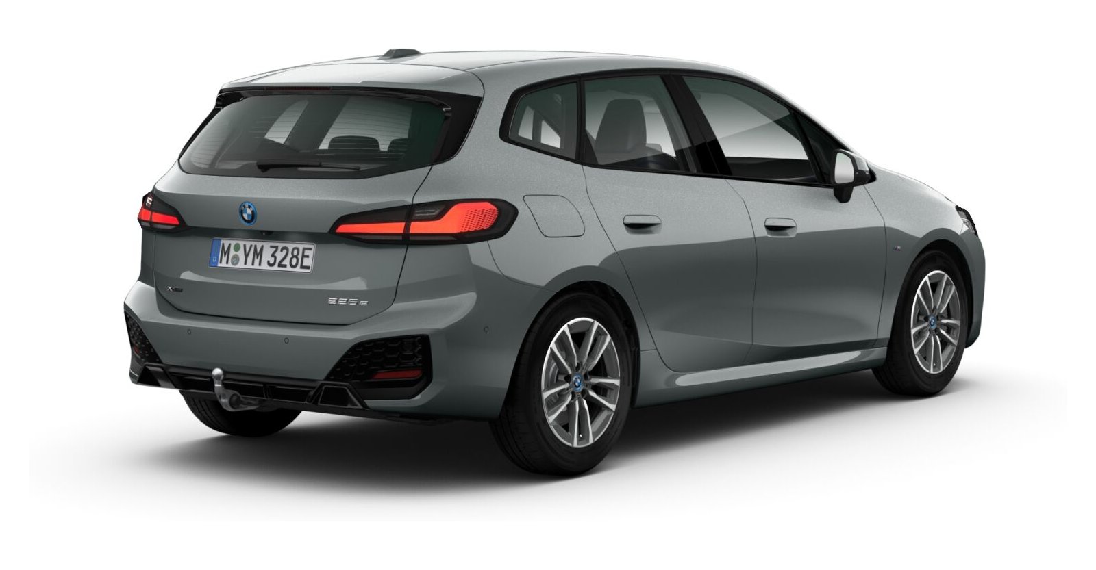 BMW BMW 2er in Grau von hinten BMW BMW 2er in Grau von hinten