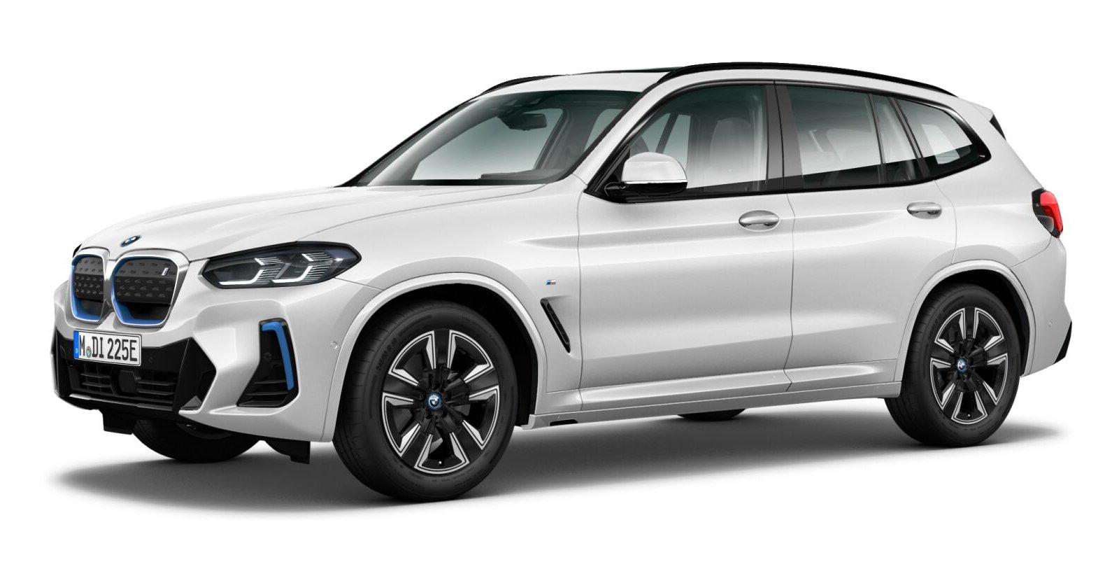 BMW BMW I in Weiß von vorne BMW BMW I in Weiß von vorne