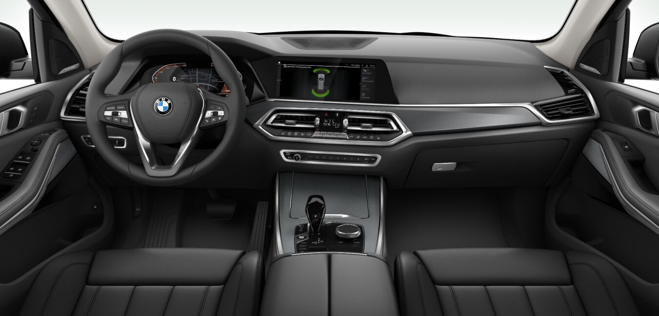 BMW BMW X im Innenraum von vorne