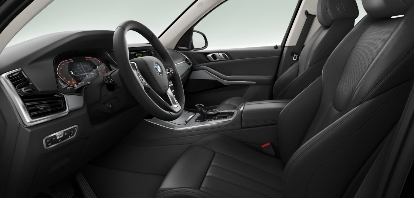 BMW BMW X im Innenraum seitlich