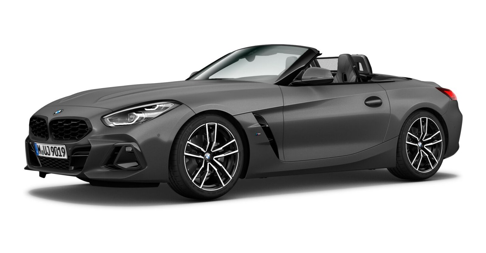BMW Z4 sDrive30i in Grau von vorne BMW Z4 sDrive30i in Grau von vorne