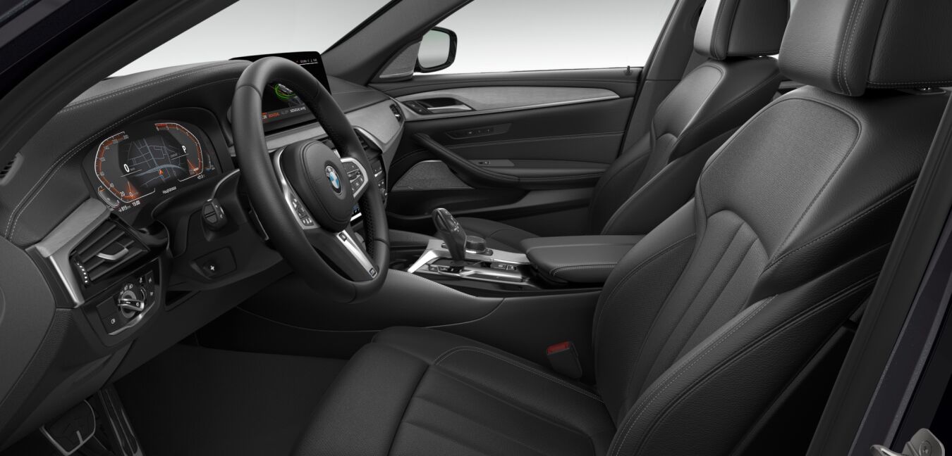 BMW BMW 5er im Innenraum seitlich