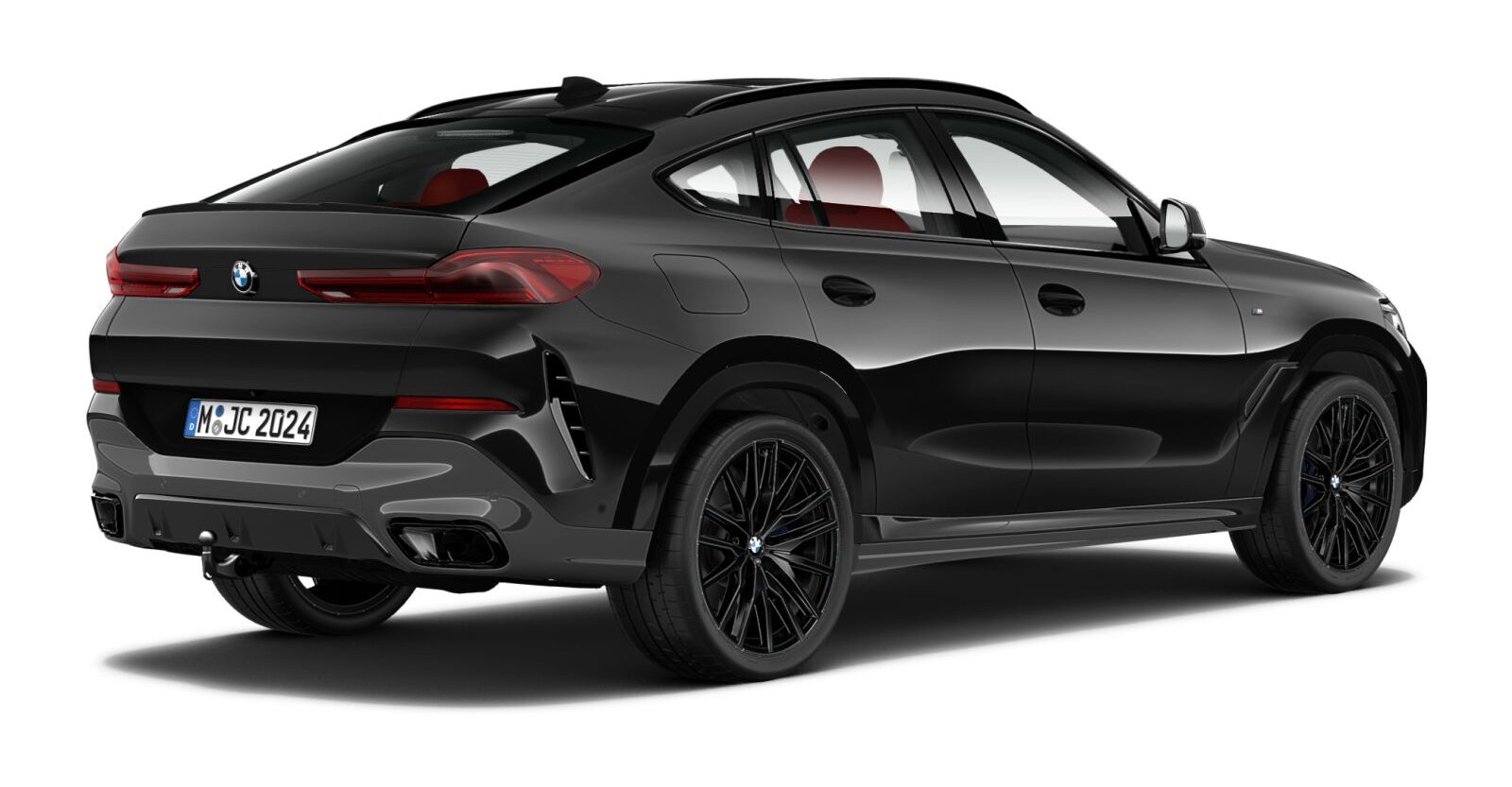 BMW BMW X in Schwarz von hinten BMW BMW X in Schwarz von hinten