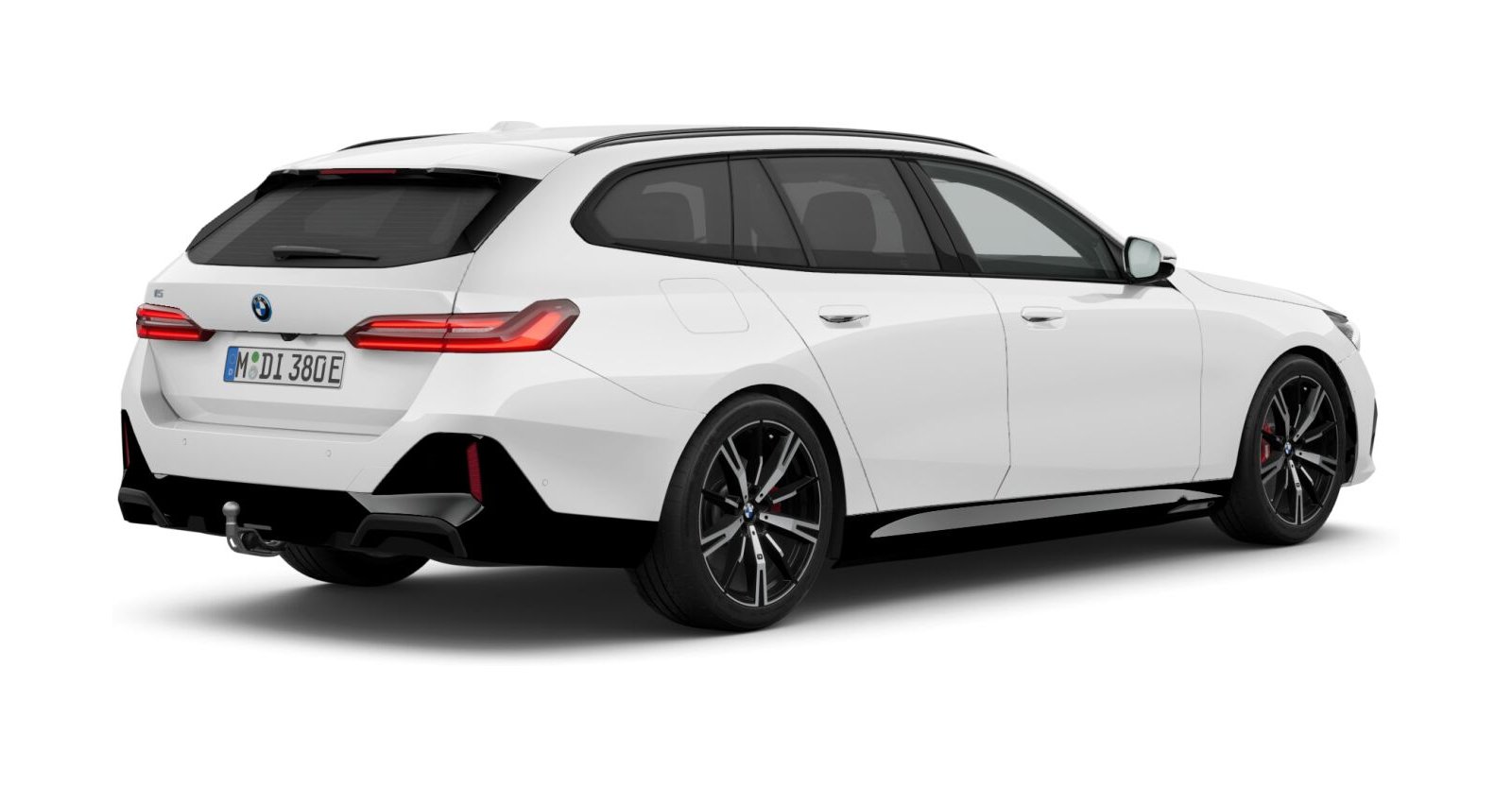 BMW BMW I in Weiß von hinten