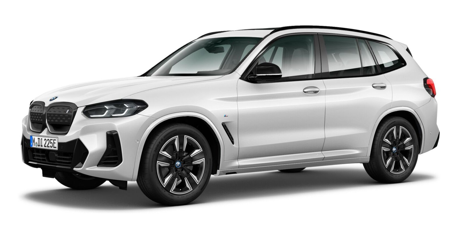 BMW BMW I in Weiß von vorne BMW BMW I in Weiß von vorne