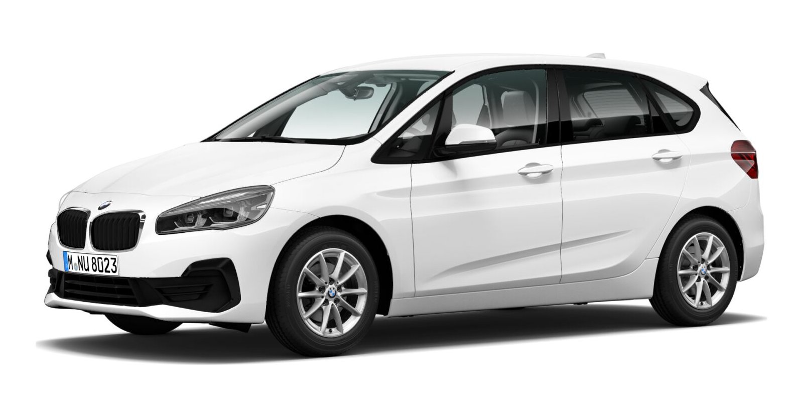BMW BMW 2er in Weiß von vorne BMW BMW 2er in Weiß von vorne