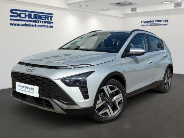 HYUNDAI BAYON in Silber von vorne HYUNDAI BAYON in Silber von vorne
