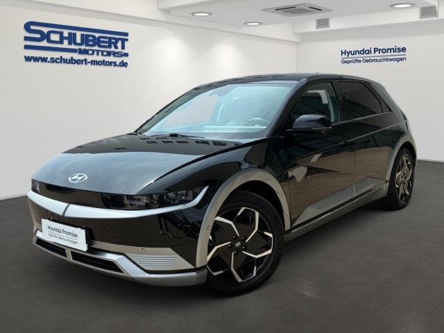 HYUNDAI IONIQ 5 in Schwarz von vorne HYUNDAI IONIQ 5 in Schwarz von vorne