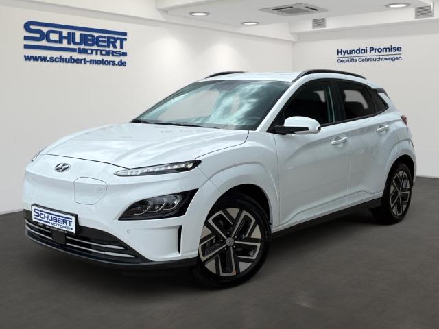 HYUNDAI KONA Elektro in Weiß von vorne HYUNDAI KONA Elektro in Weiß von vorne