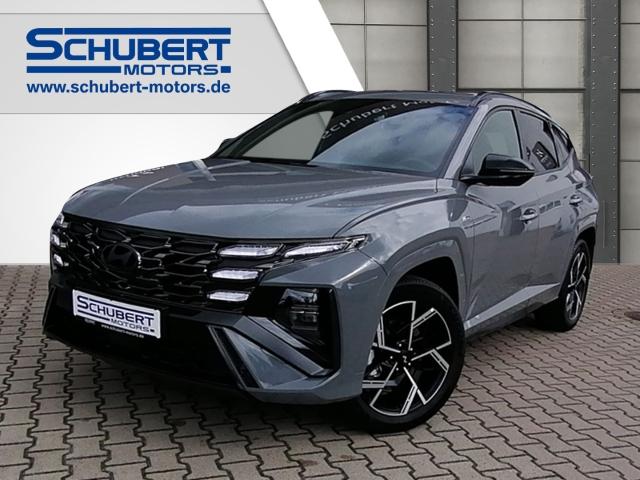 HYUNDAI TUCSON in Grau von vorne HYUNDAI TUCSON in Grau von vorne
