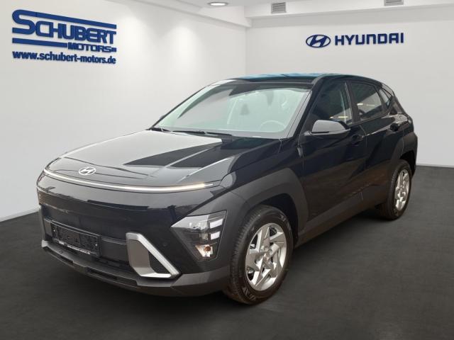 HYUNDAI KONA in Schwarz von vorne HYUNDAI KONA in Schwarz von vorne