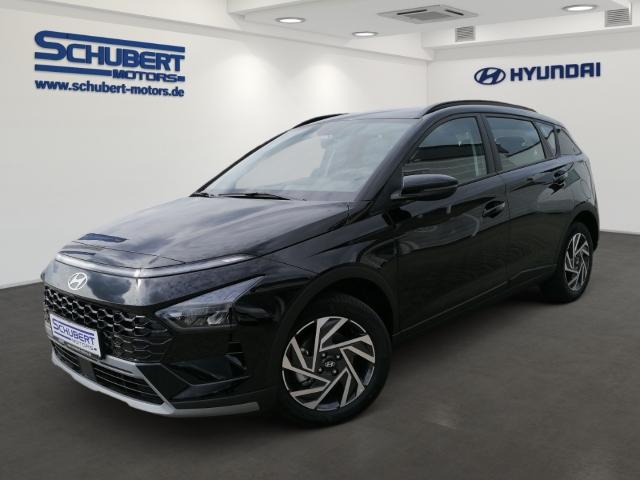 HYUNDAI BAYON in Schwarz von vorne HYUNDAI BAYON in Schwarz von vorne