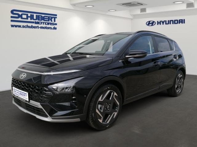 HYUNDAI BAYON in Schwarz von vorne HYUNDAI BAYON in Schwarz von vorne