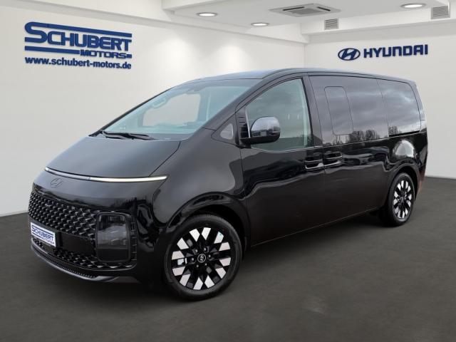HYUNDAI STARIA in Schwarz von vorne HYUNDAI STARIA in Schwarz von vorne