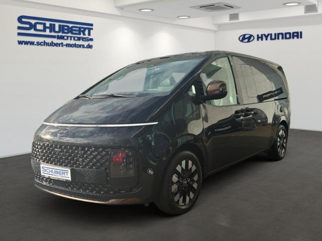 HYUNDAI STARIA in Schwarz von vorne HYUNDAI STARIA in Schwarz von vorne