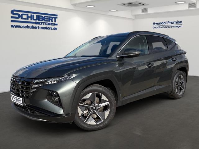 HYUNDAI TUCSON in Grau von vorne HYUNDAI TUCSON in Grau von vorne