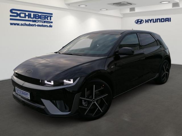 HYUNDAI IONIQ 5 in Schwarz von vorne HYUNDAI IONIQ 5 in Schwarz von vorne
