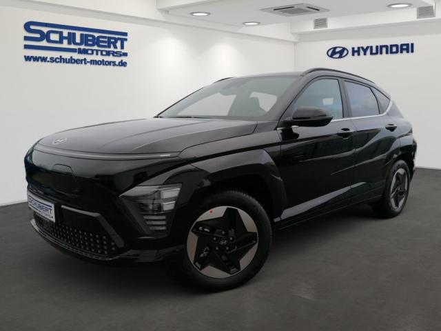 HYUNDAI KONA in Schwarz von vorne HYUNDAI KONA in Schwarz von vorne