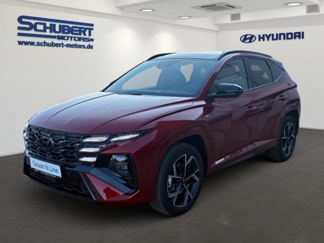 HYUNDAI TUCSON in Rot von vorne HYUNDAI TUCSON in Rot von vorne