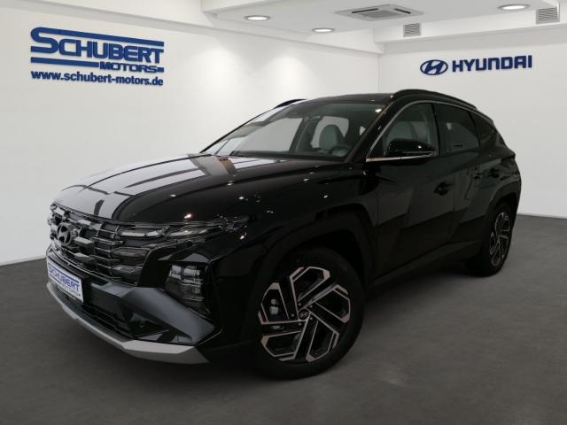 HYUNDAI TUCSON in Schwarz von vorne HYUNDAI TUCSON in Schwarz von vorne