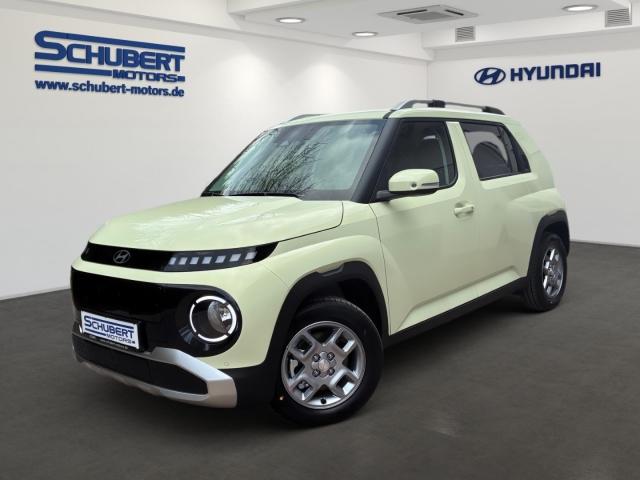 HYUNDAI INSTER in Gelb von vorne HYUNDAI INSTER in Gelb von vorne