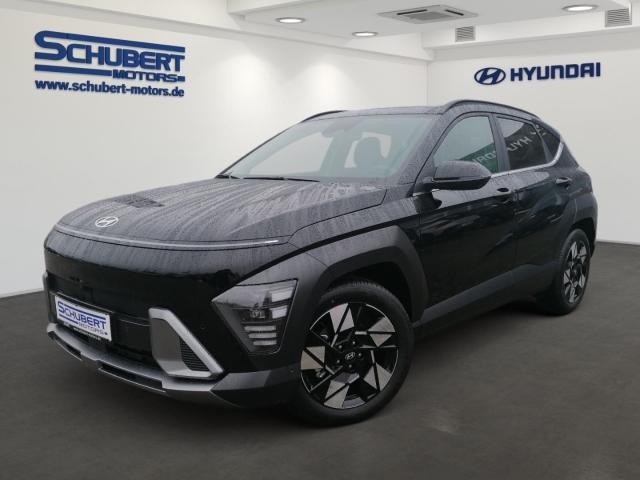 HYUNDAI KONA in Schwarz von vorne