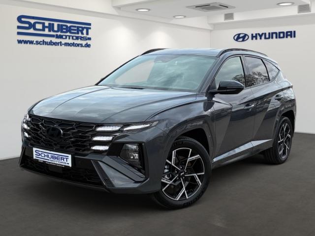 HYUNDAI TUCSON in Grau von vorne HYUNDAI TUCSON in Grau von vorne