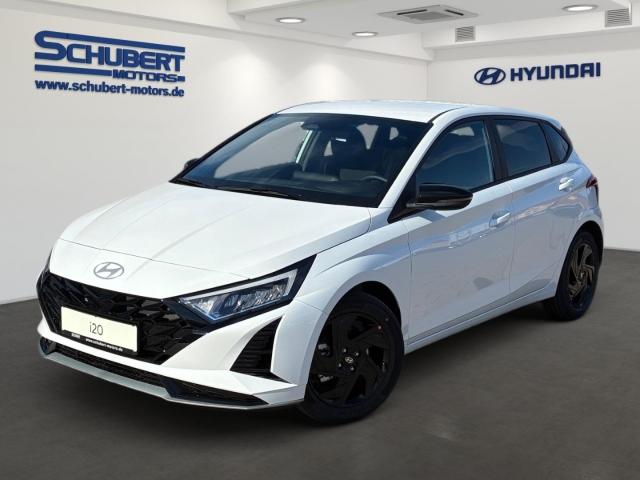 HYUNDAI i20 in Weiß von vorne HYUNDAI i20 in Weiß von vorne