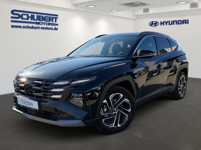 HYUNDAI TUCSON in Schwarz von vorne HYUNDAI TUCSON in Schwarz von vorne
